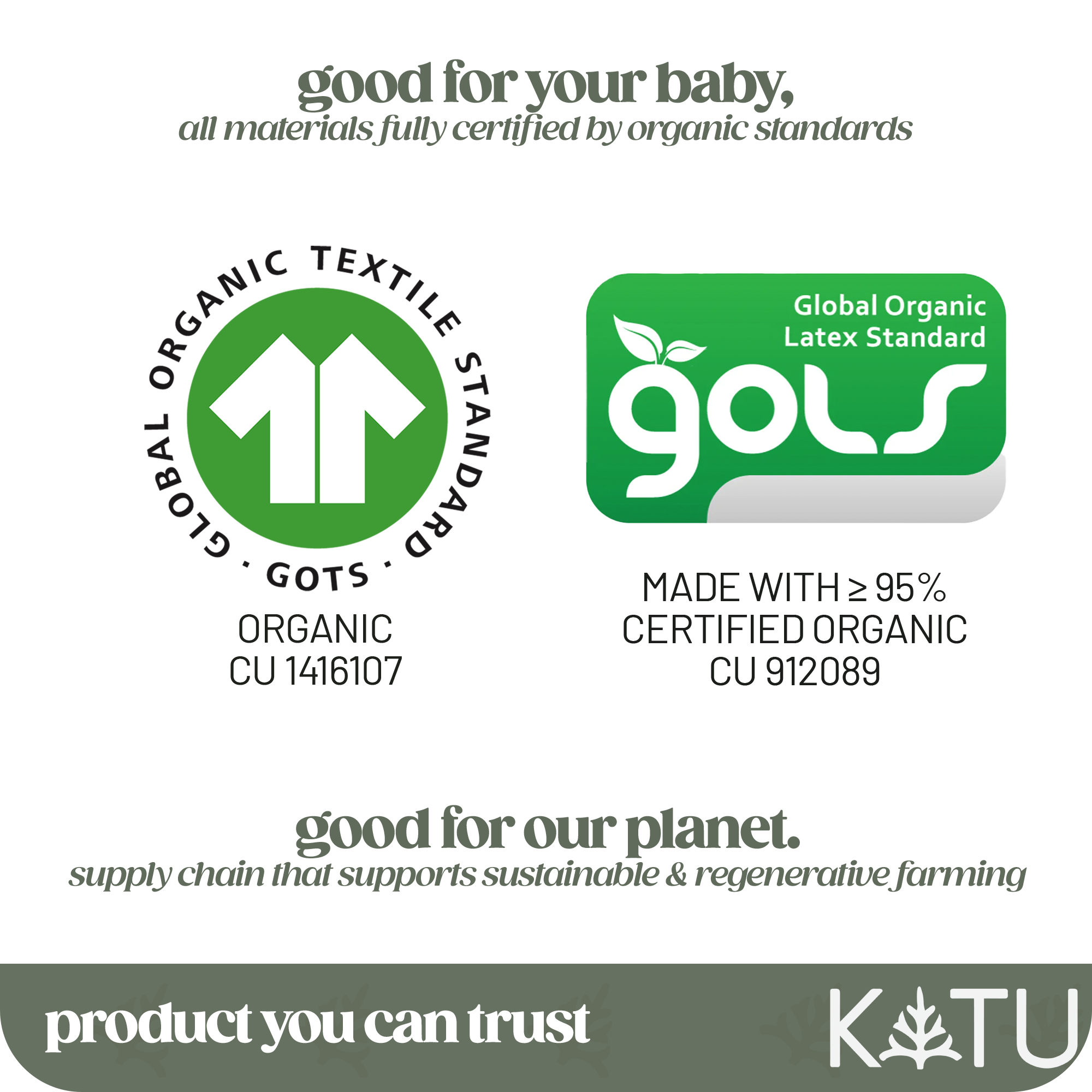 Organic 2-Stage Crib Mattress