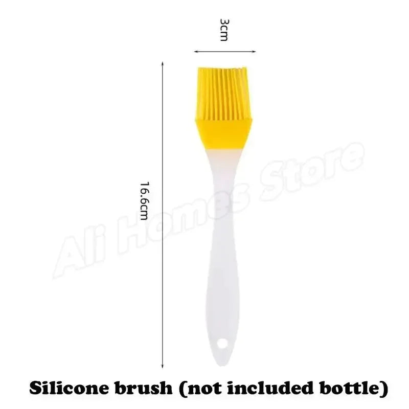 2 in 1 Oil Sprayer and Dispenser Bottle | Cooking Oil Spray Bottle for BBQ, Air Fryer, and Salad