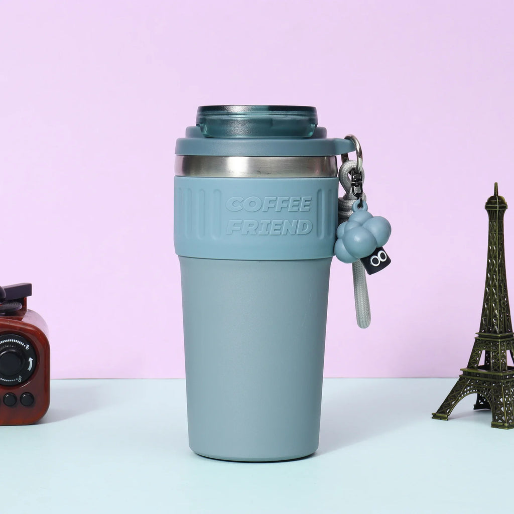 Travel Coffee Tumbler | 550ml Stainless Steel Vacuum Flask