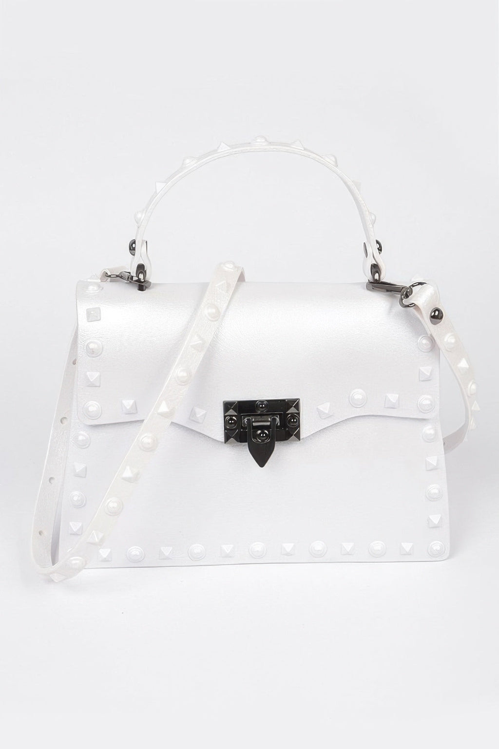 Monotone Studded Clutch